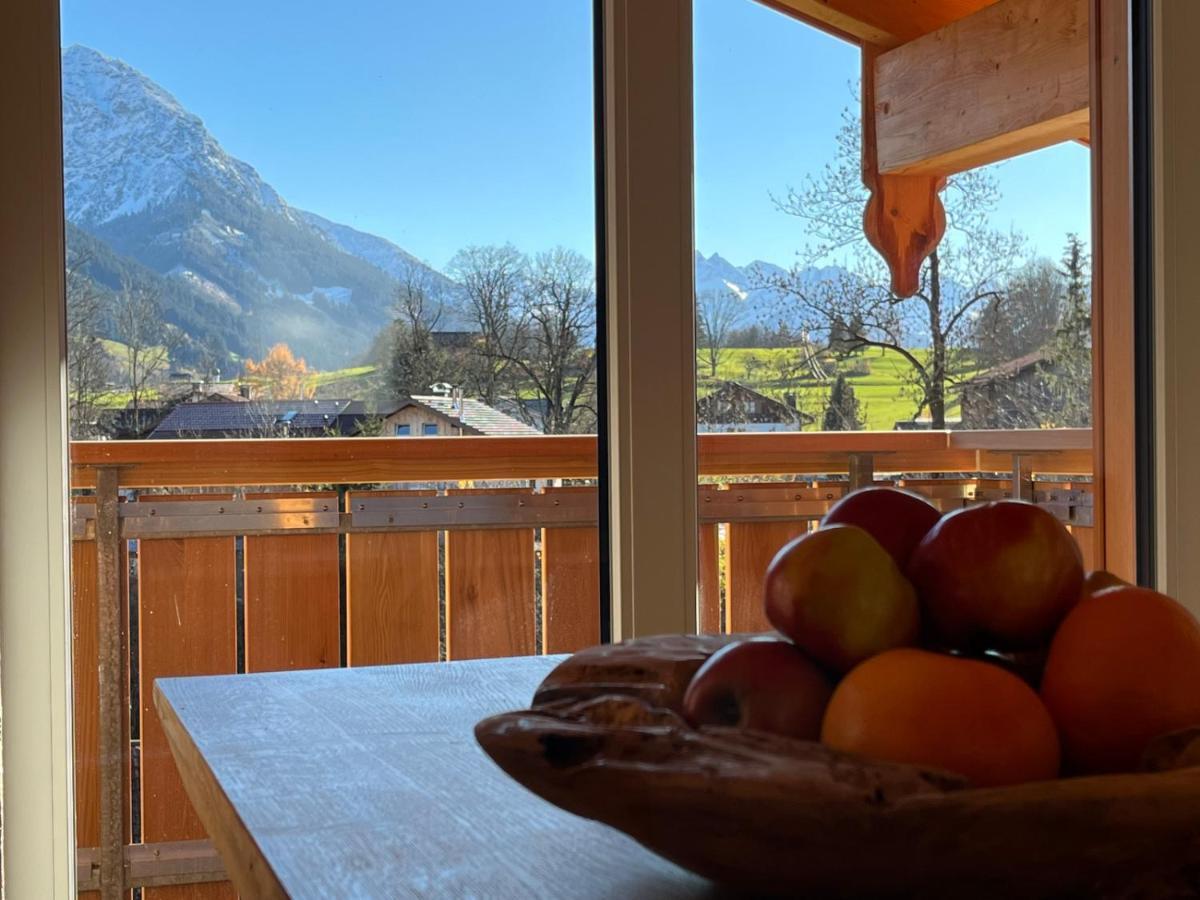 Ferienwohnung Sunnefleackle -Haus Lingenhoel Sonthofen Exterior foto